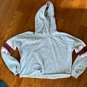 Cozy cropped hoodie